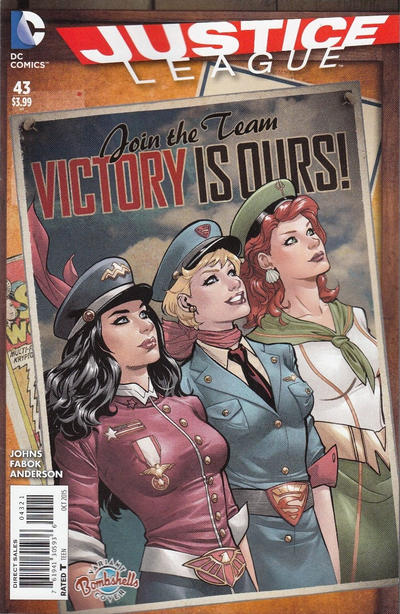 Justice League #43 Bombshells Variant Edition (2011)