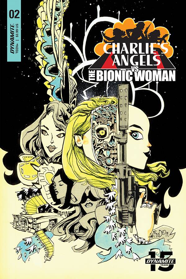 Charlies Angels Vs Bionic Woman #2 Cover B Mahfood