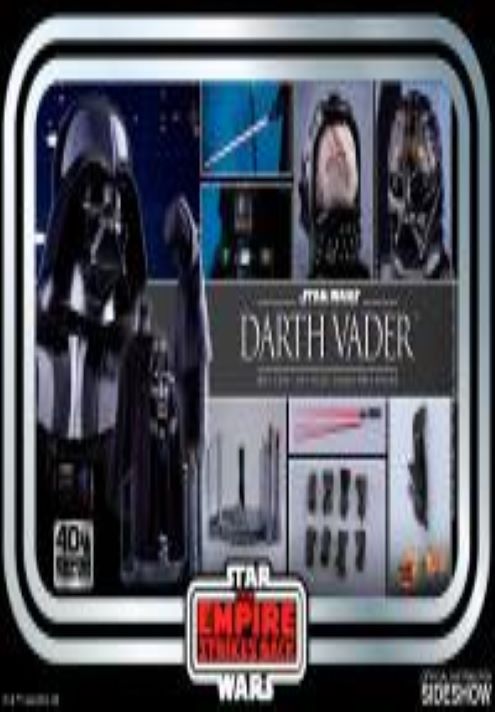Star Wars 40th Anniversary Darth Vader Hot Toys 