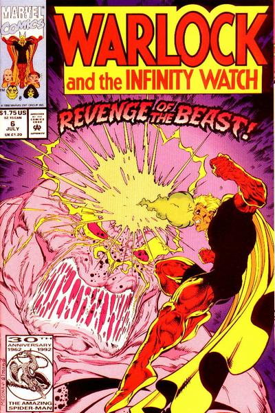 Warlock And The Infinity Watch #6-Very Good (3.5 – 5)