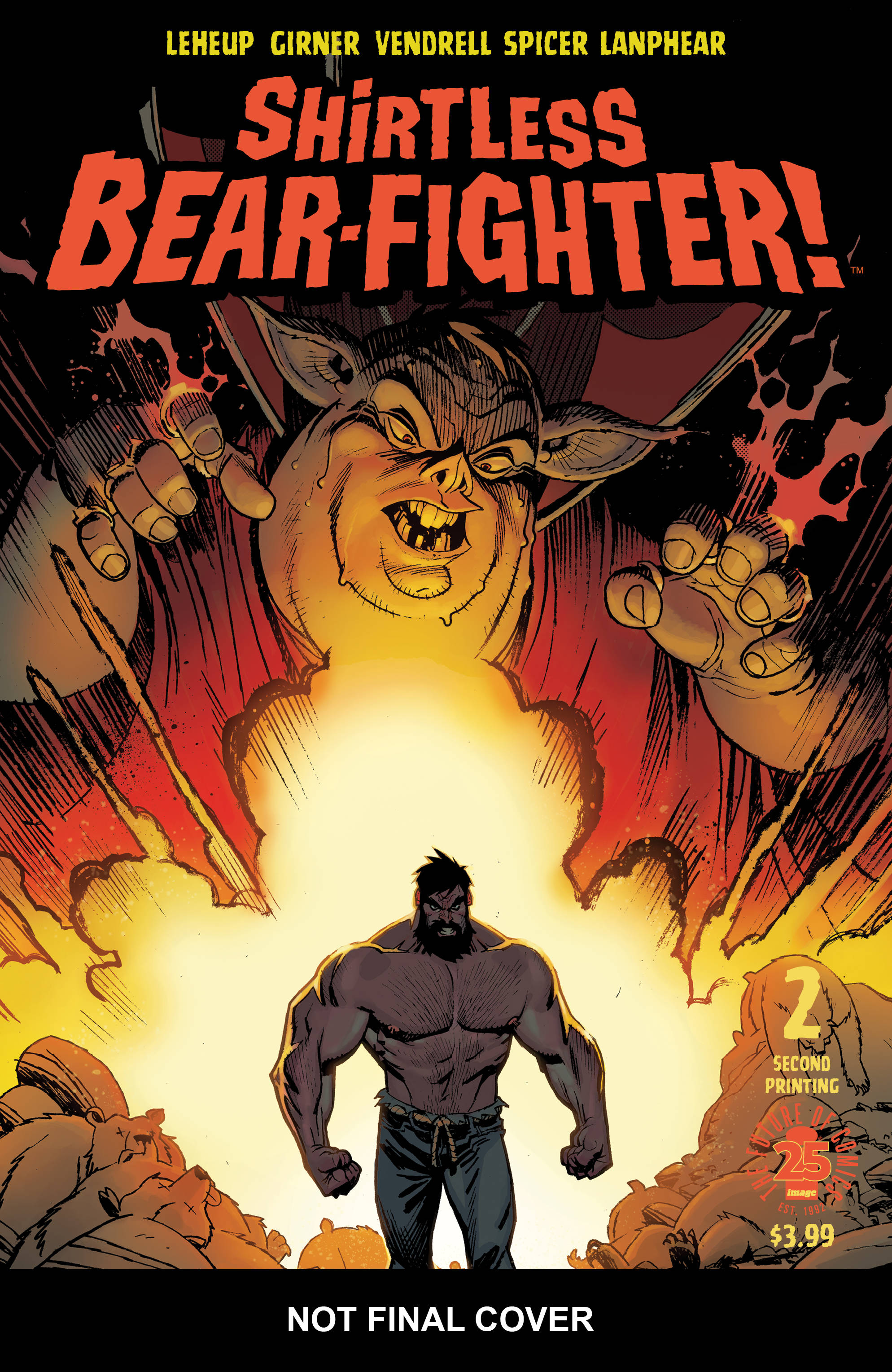 Shirtless Bear-Fighter #2 (Of 5) 2nd Printing