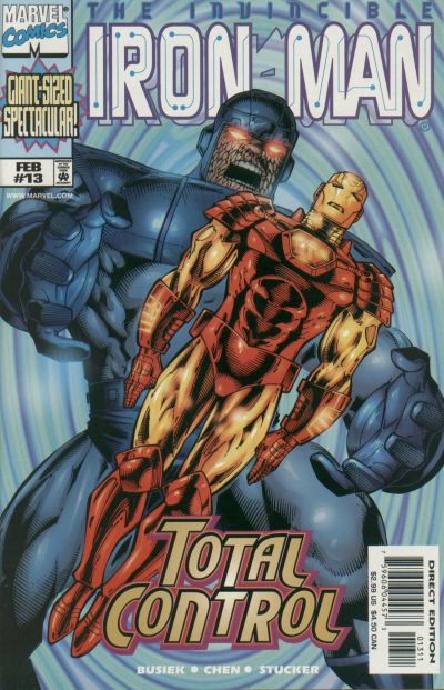 Iron Man #13 [Direct Edition]-Very Fine (7.5 – 9)