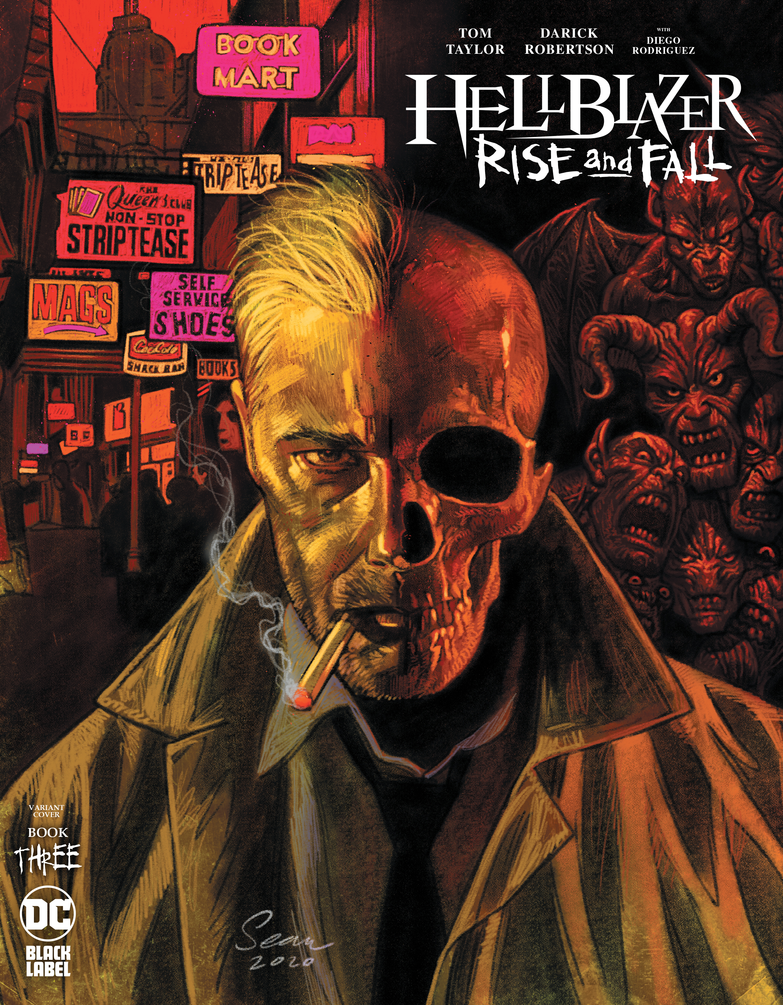 Hellblazer Rise And Fall #3 Cover B Sean Phillips Variant (Mature) (Of 3)