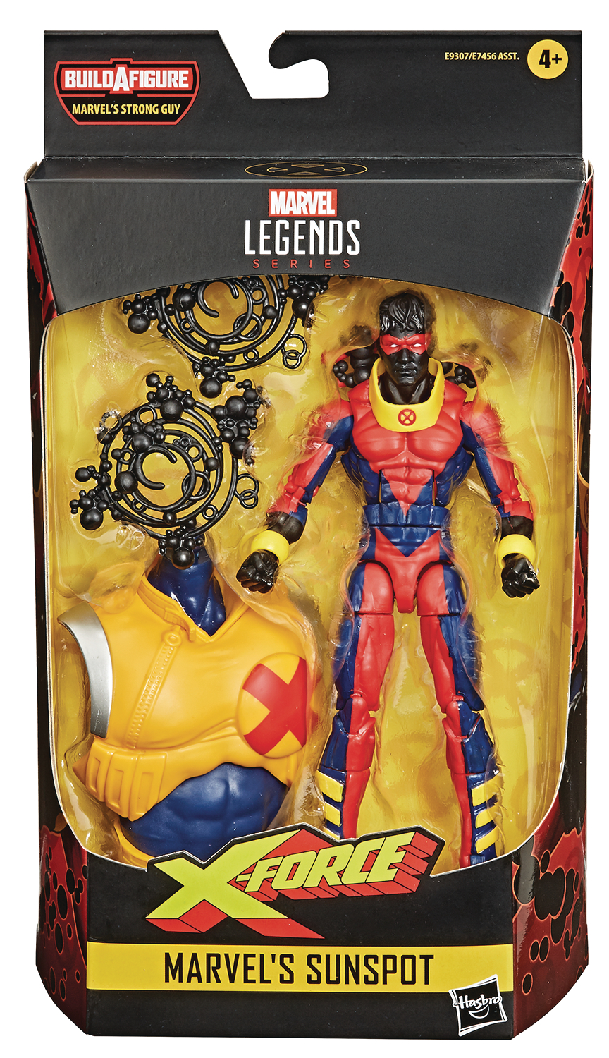 Marvel Deadpool Legends 6 Inch Sunspot Action Figure Case