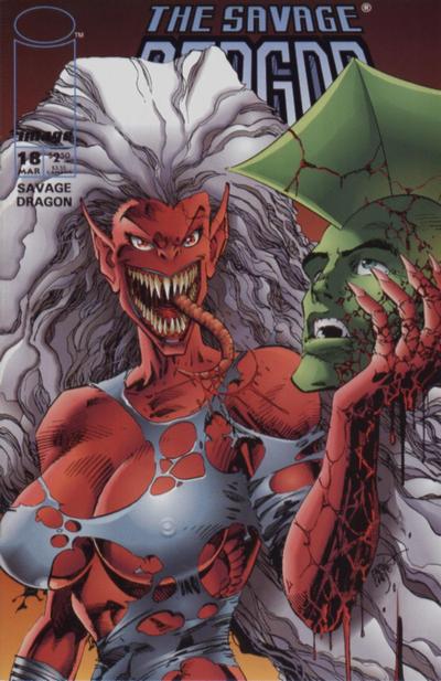 Savage Dragon #18-Very Fine (7.5 – 9) Brutal Issue!!!