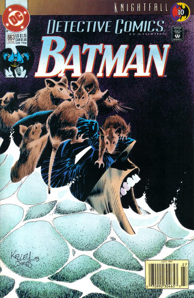 Detective Comics #663 [Newsstand]