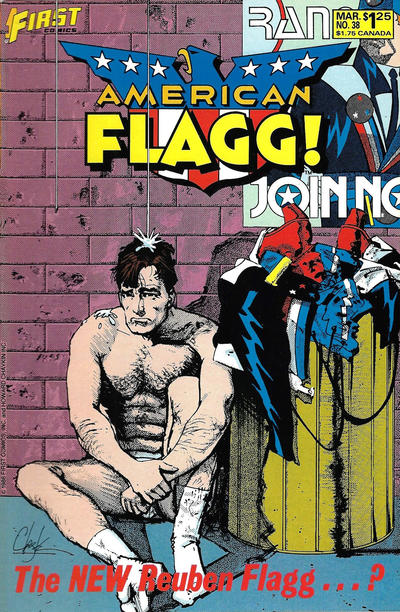 American Flagg! #38-Fine (5.5 – 7)