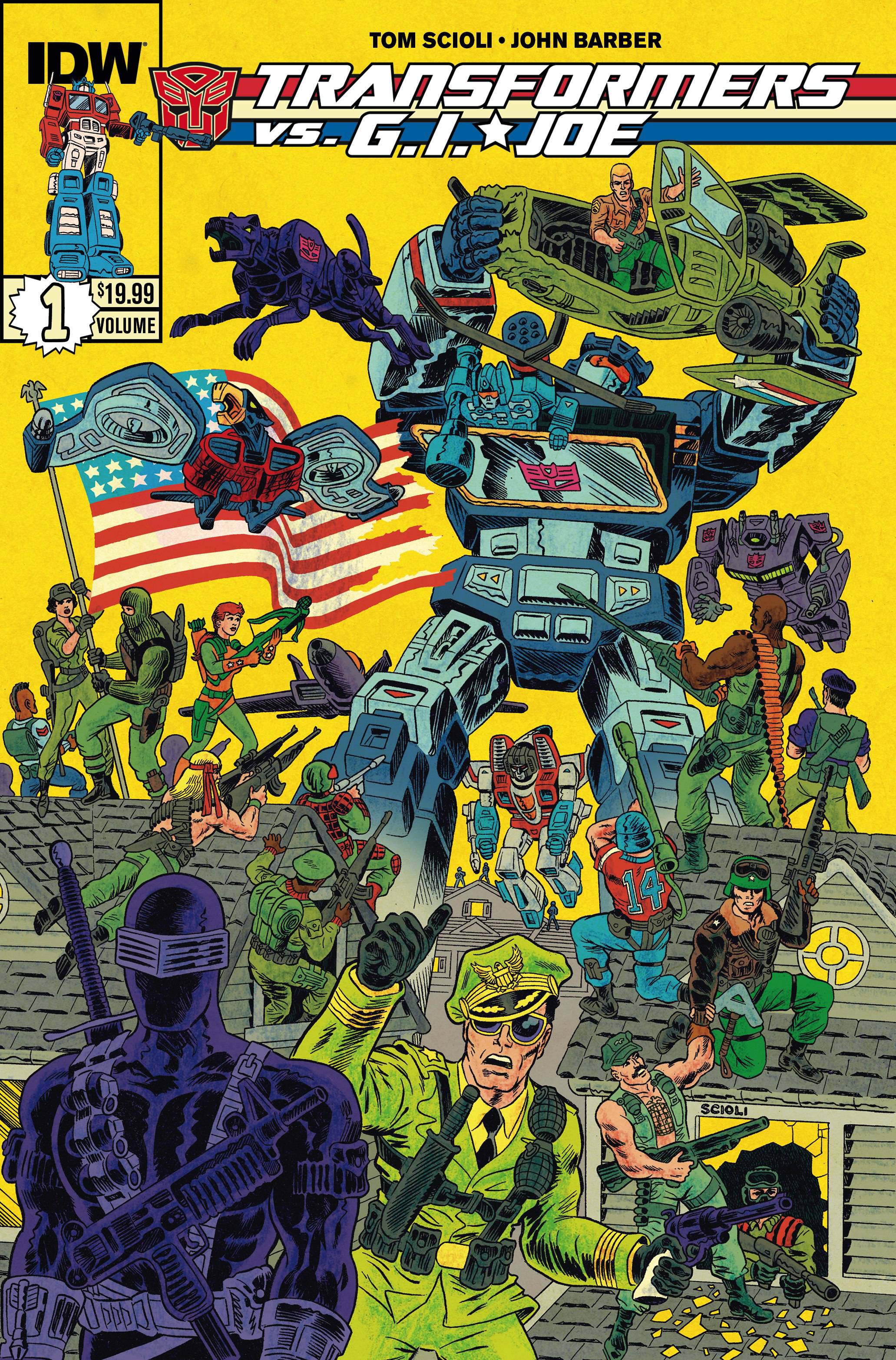 Transformers Vs GI Joe Graphic Novel Volume 1