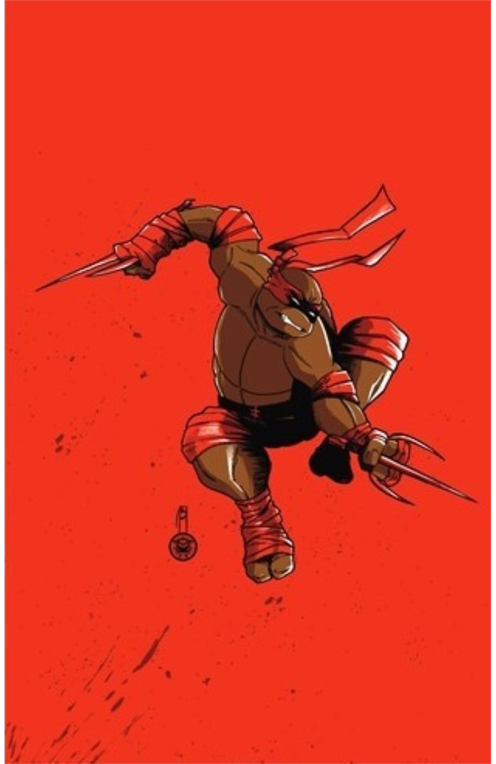 Teenage Mutant Ninja Turtles #1 Wonderland Comics Retailer Exclusive Raphael Virgin Variant