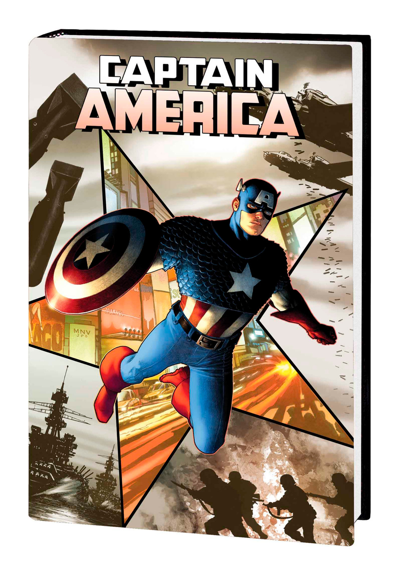 Captain America Trial of Captain America Omnibus Hardcover Direct Market Variant (2023 Printing)