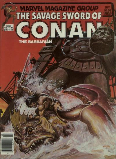 The Savage Sword of Conan #80