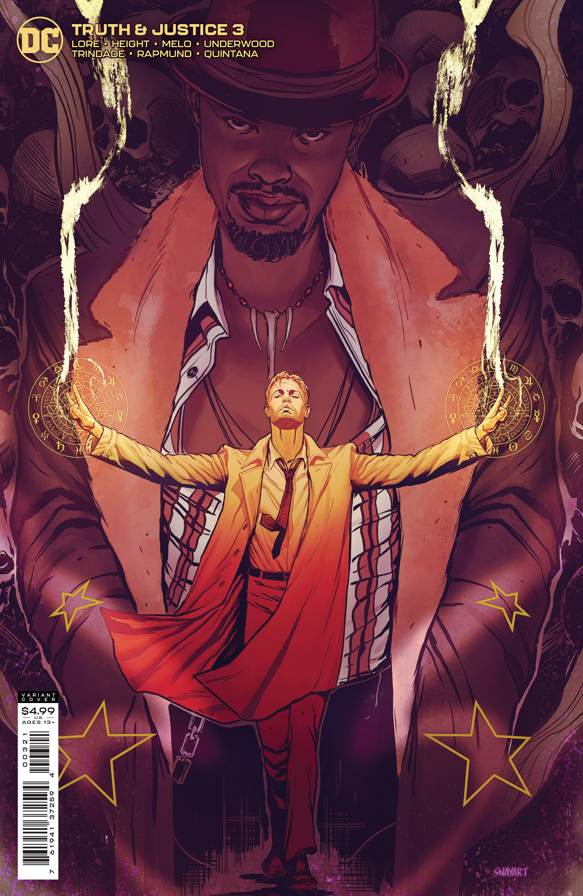Truth & Justice #3 Cover B Joshua Sway Swaby Variant