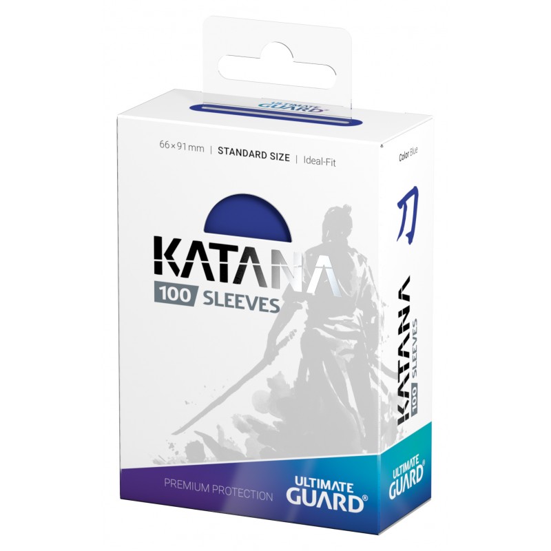 Katana Sleeves Standard Size Blue (100Ct)