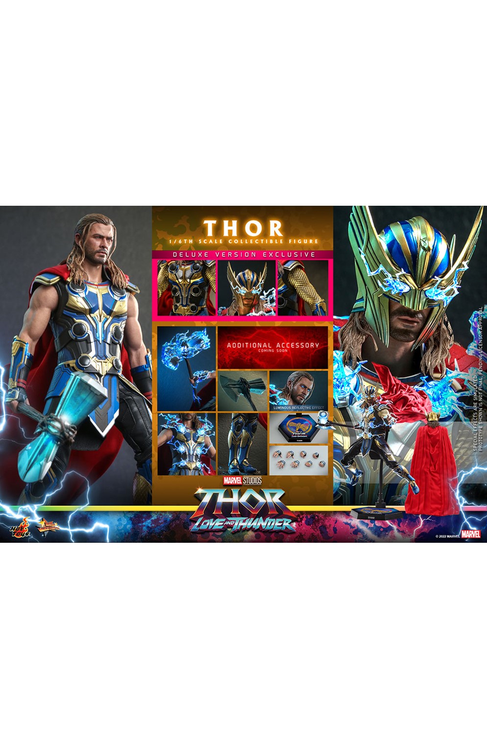Thor (Love And Thunder) Deluxe Version Sixth Scale Figure