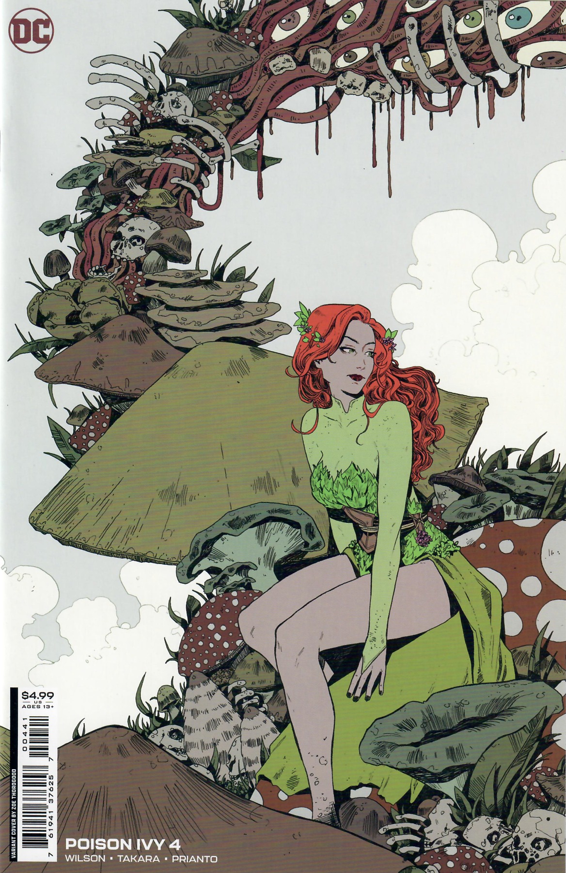 Poison Ivy #4 Cover C Zoe Thorogood Card Stock Variant (Of 6)