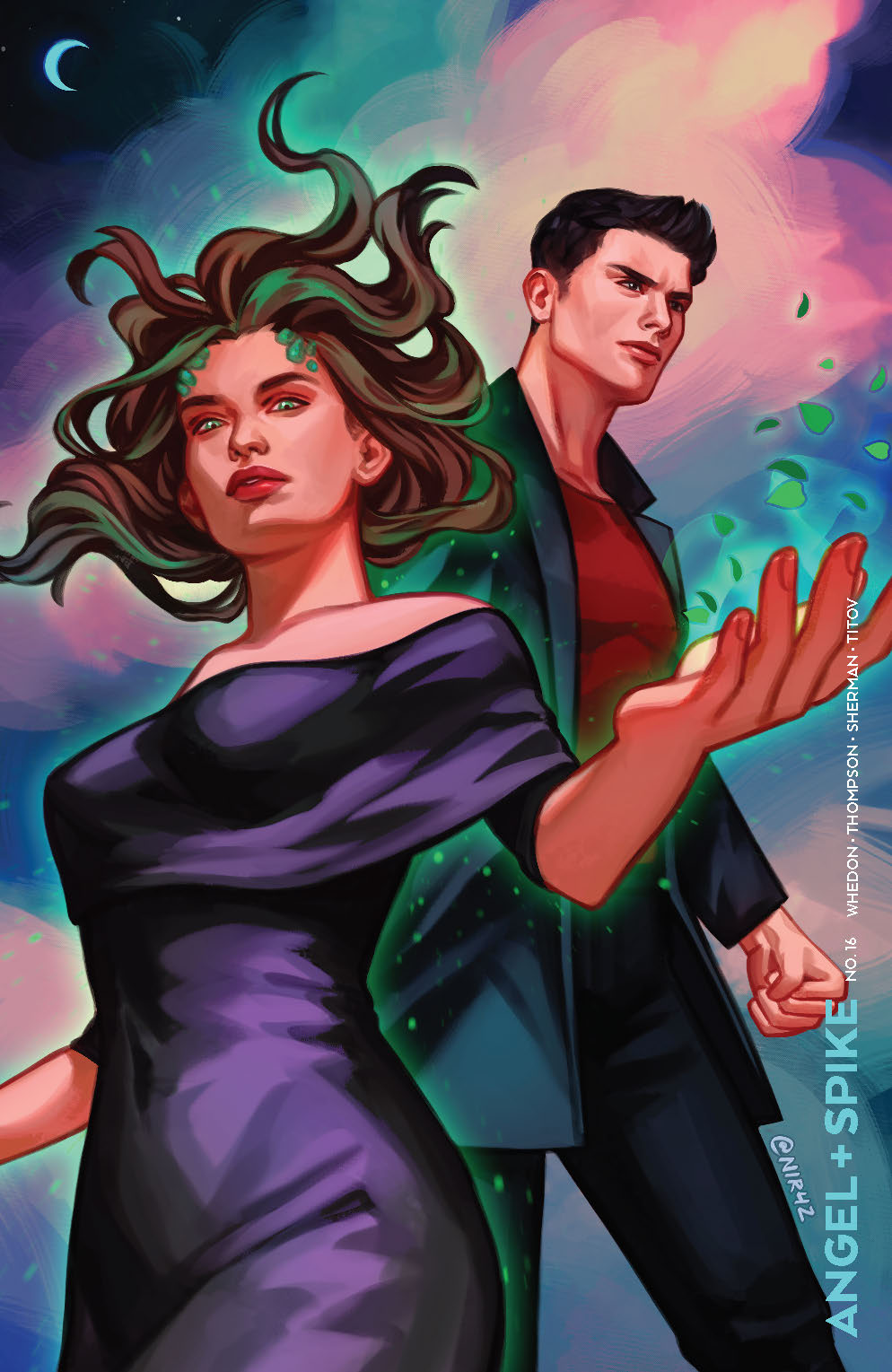 Angel & Spike #16 Cover C Bowyer Variant