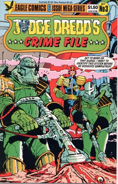 Judge Dredd's Crime File #3-Fine (5.5 – 7)