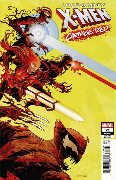 Uncanny X-Men #21 [Declan Shalvey 'Carnage-Ized']-Near Mint (9.2 - 9.8)