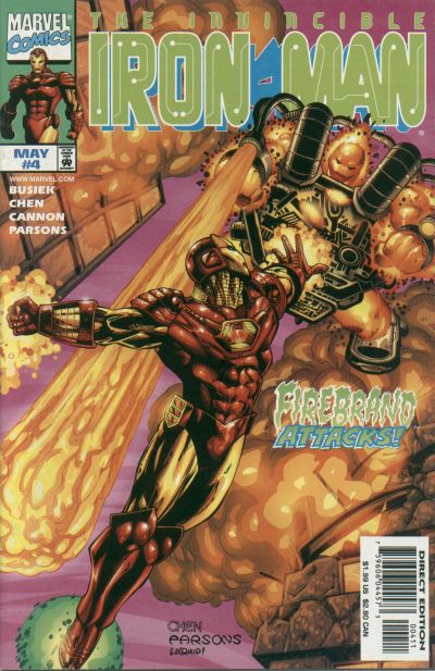 Iron Man #4 [Direct Edition]