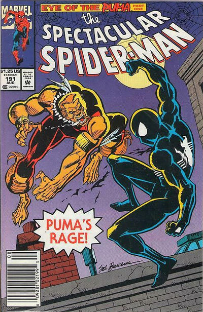The Spectacular Spider-Man #191 [Newsstand]-Very Fine