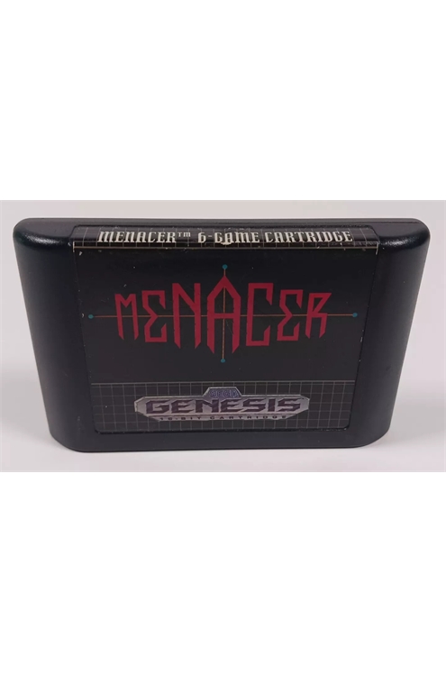 Sega Genesis Menacer 6 Game Cartridge Only Pre-Owned