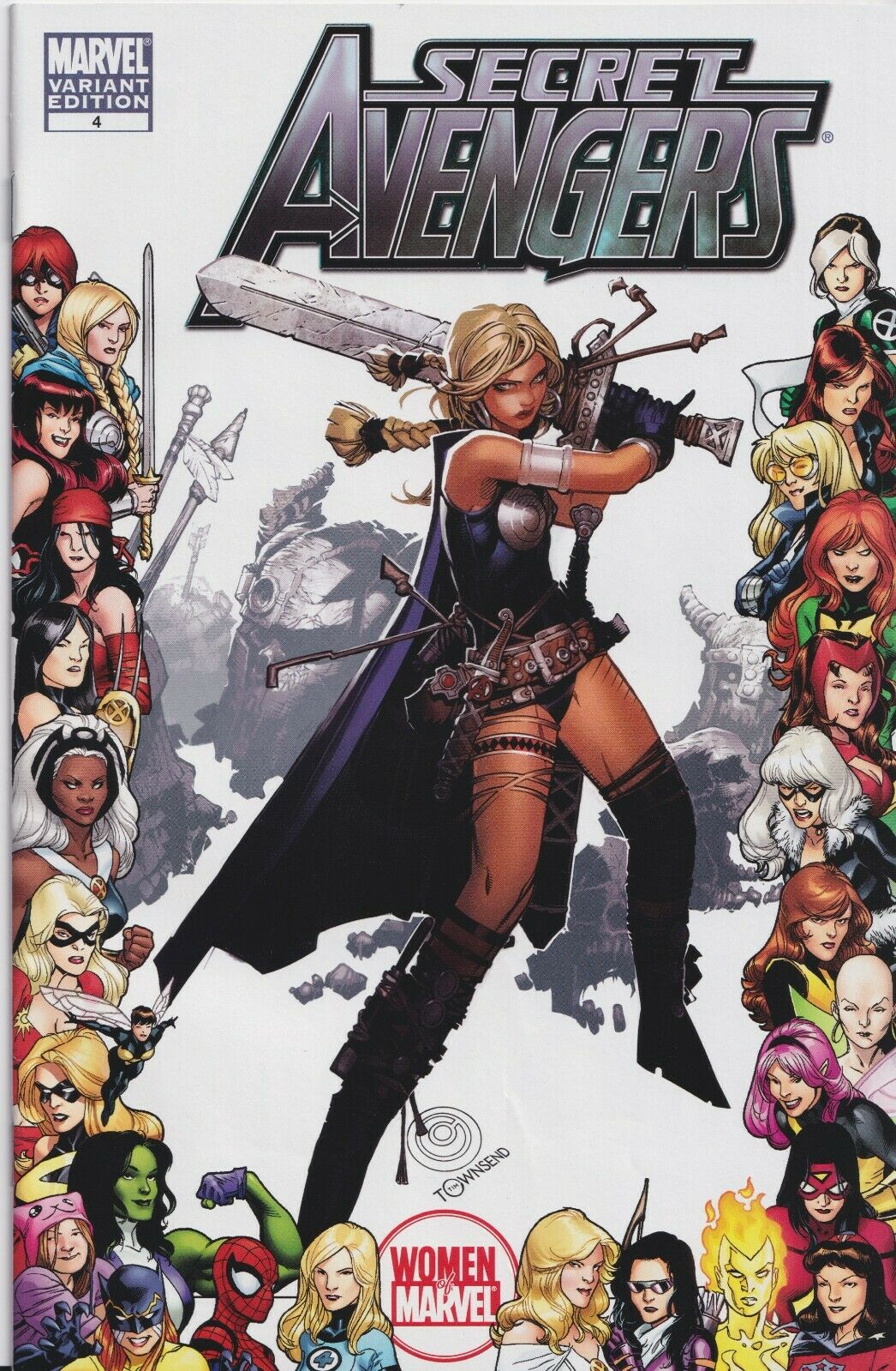 Secret Avengers #4 (Women of Marvel Variant) (2010)