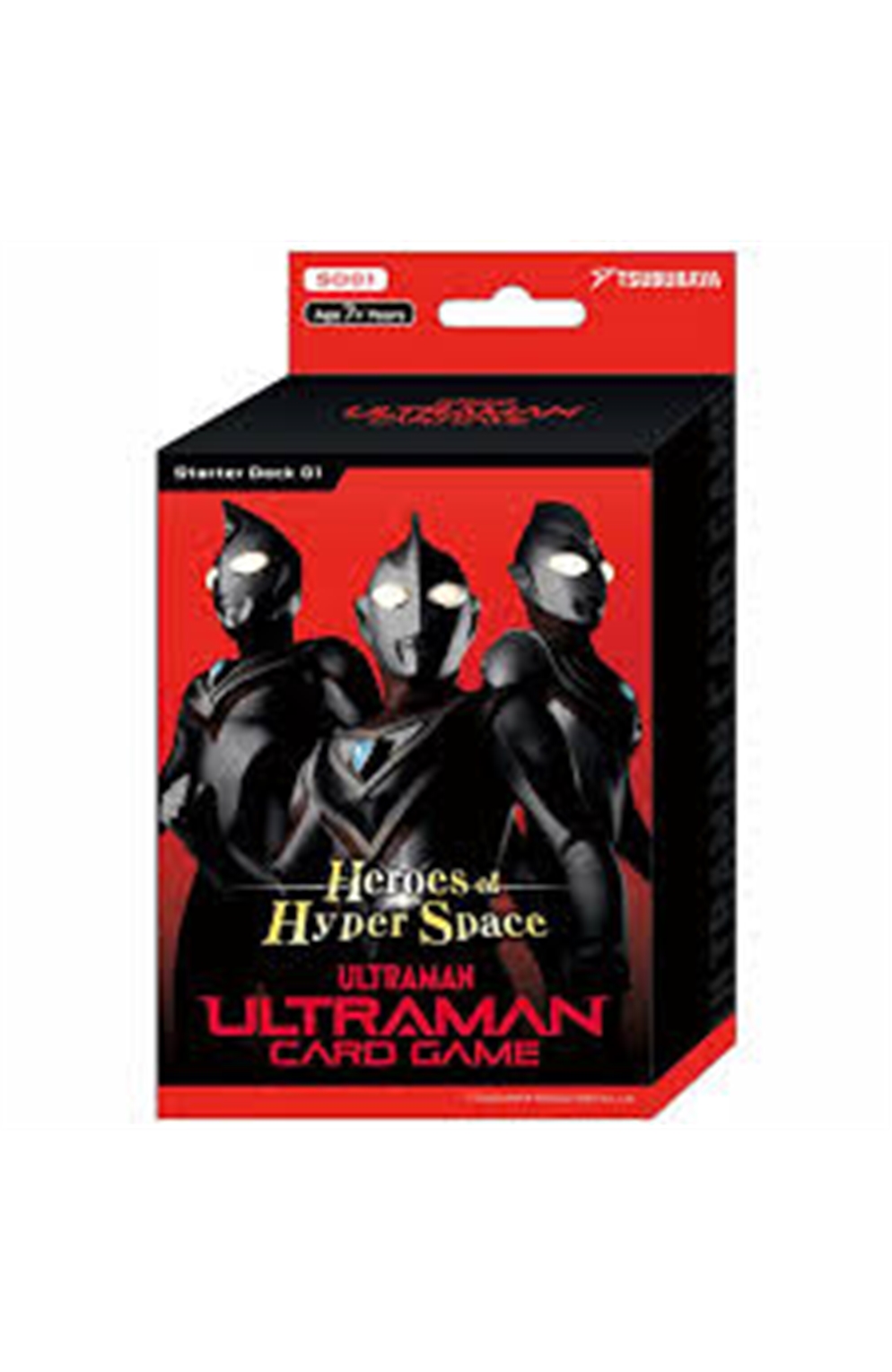 Ultraman Starter Deck  Volume 01 Heroes of Hyper Space Tsuburaya Sd01