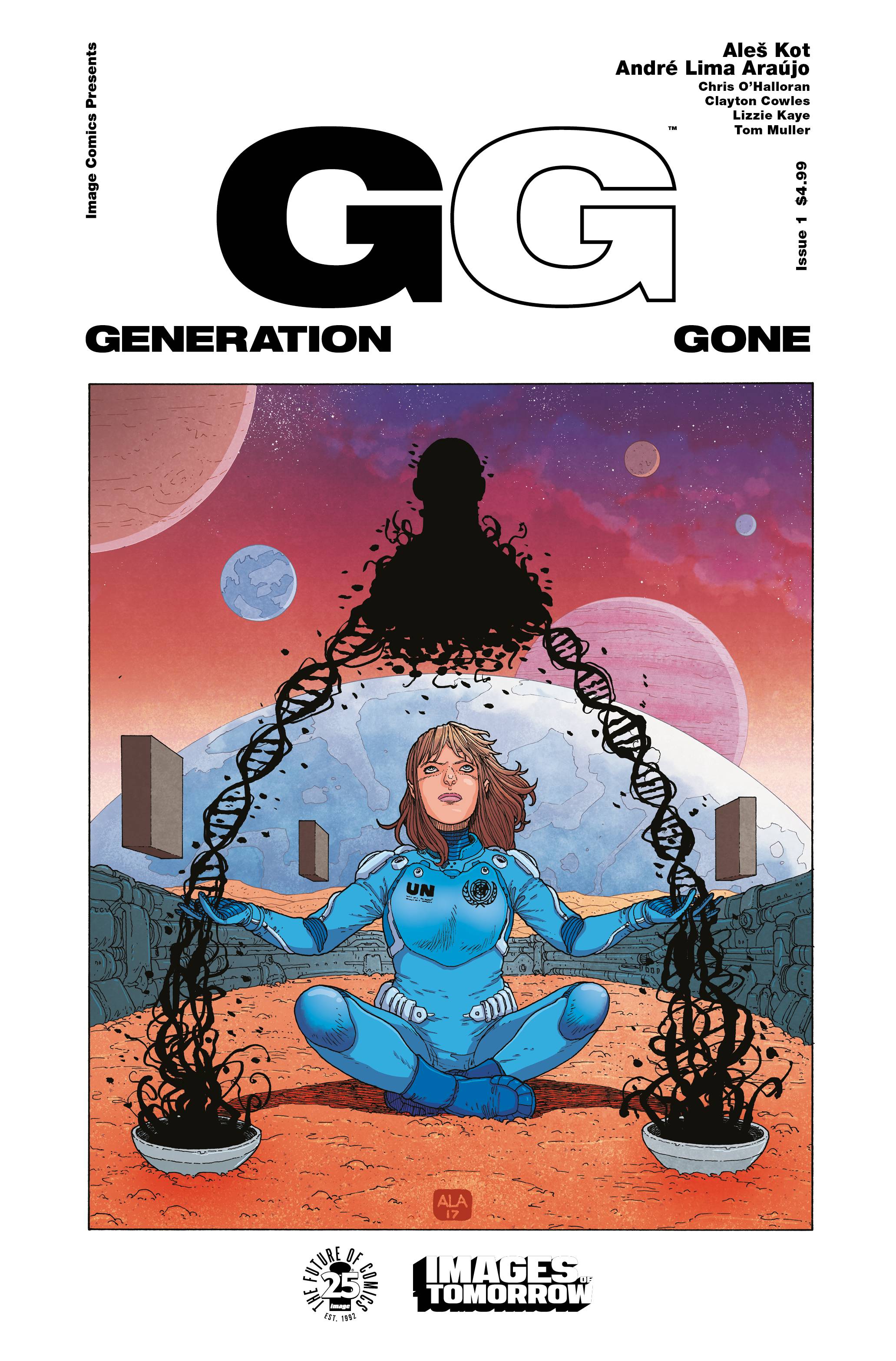 Generation Gone #1 Cover B Images of Tomorrow Variant (Mature)