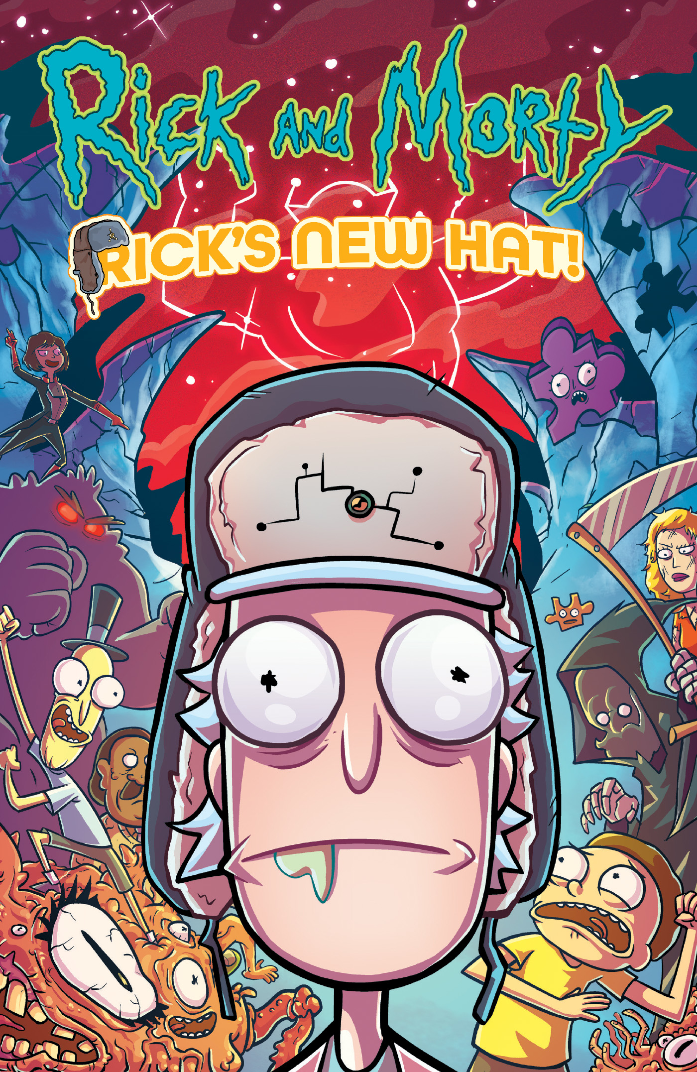 Rick & Morty Ricks New Hat Graphic Novel