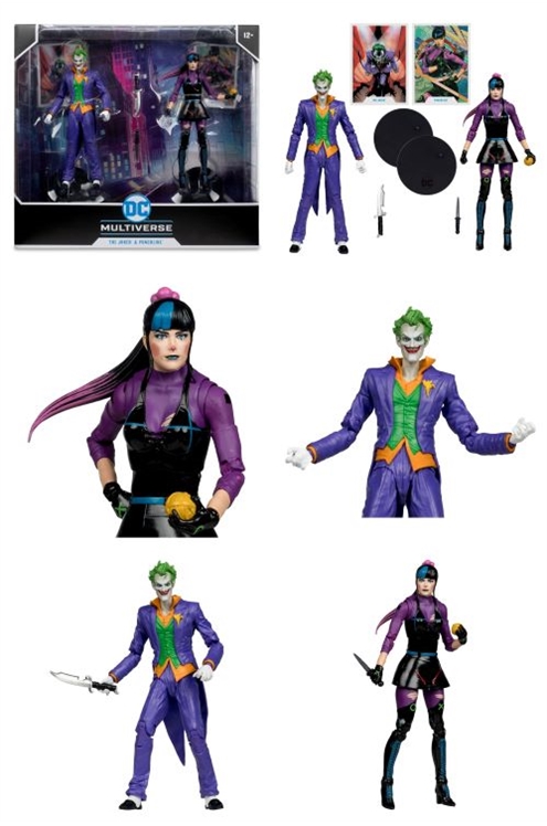 ***Pre-Order*** DC Multiverse The Joker & Punchline 2-Pack