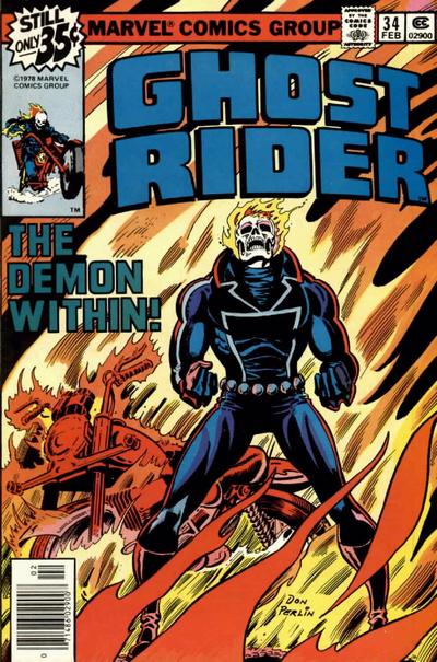 Ghost Rider #34-Near Mint (9.2 - 9.8)