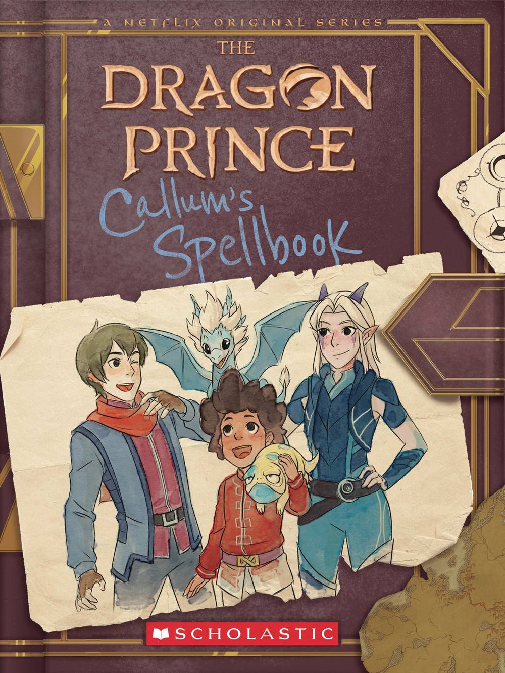 Dragon Prince Callums Spellbook Soft Cover