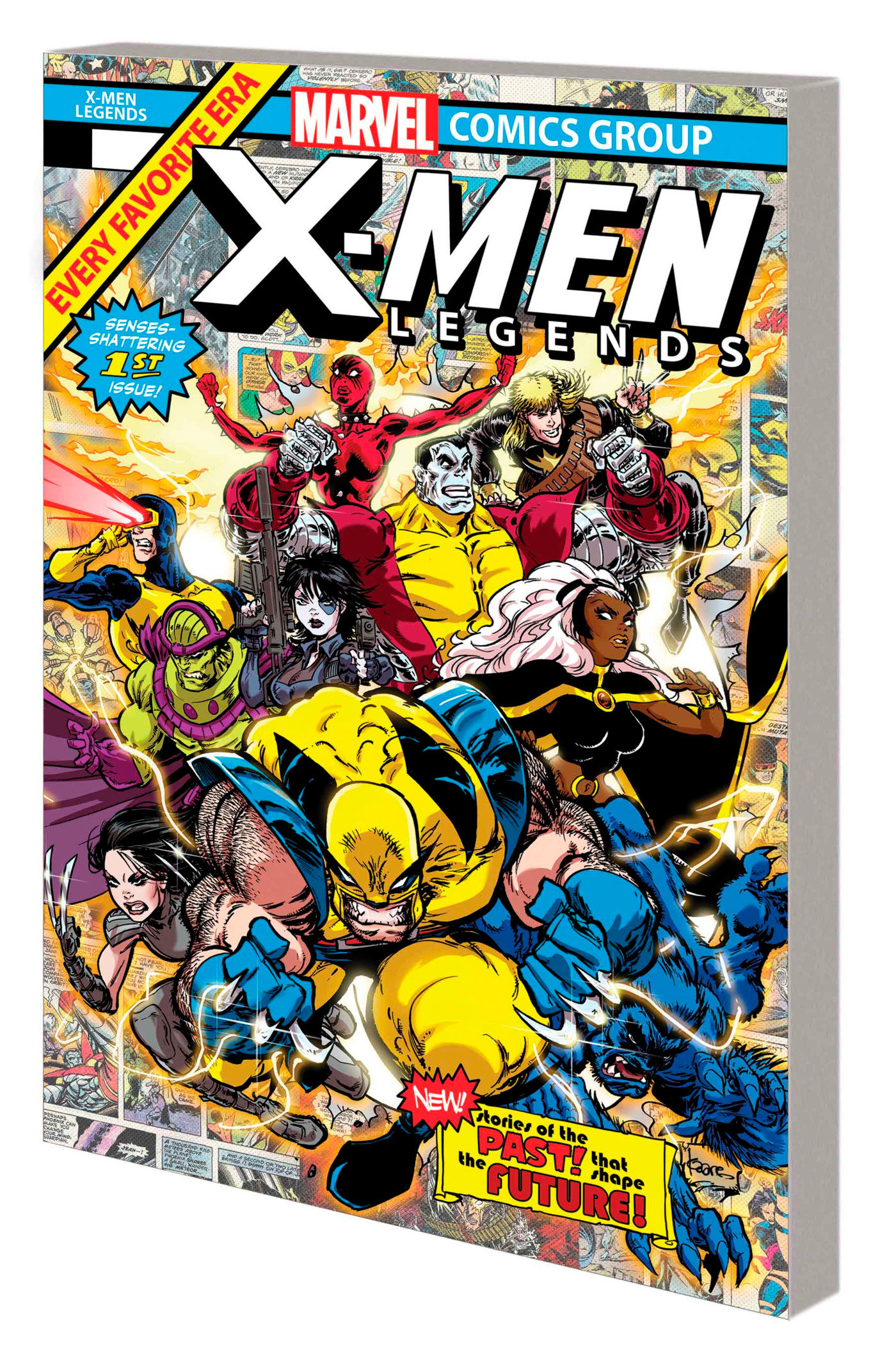 X-Men Legends Graphic Novel Past Meets Future