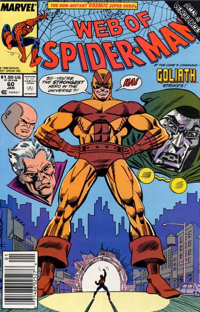 Web of Spider-Man #60 [Newsstand]-Good (1.8 – 3)