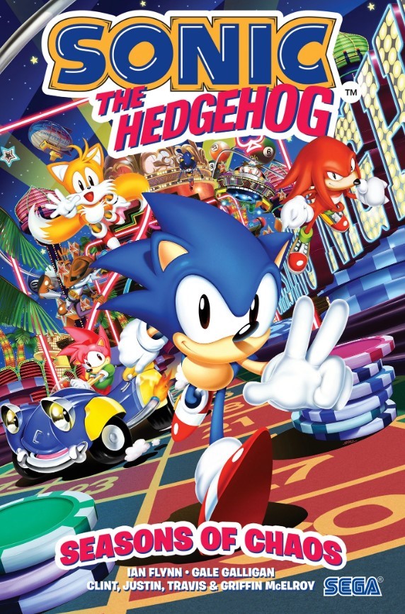 Pre-Order- Sonic The Hedgehog Seasons of Chaos With Bonus Story By The Mcelroys