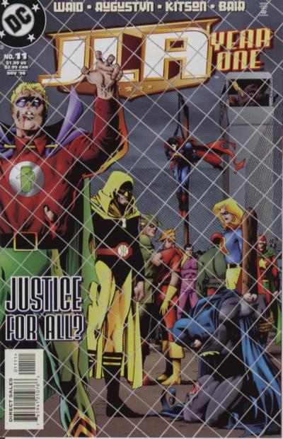 JLA: Year One #11 [Direct Sales]-Very Fine (7.5 – 9)