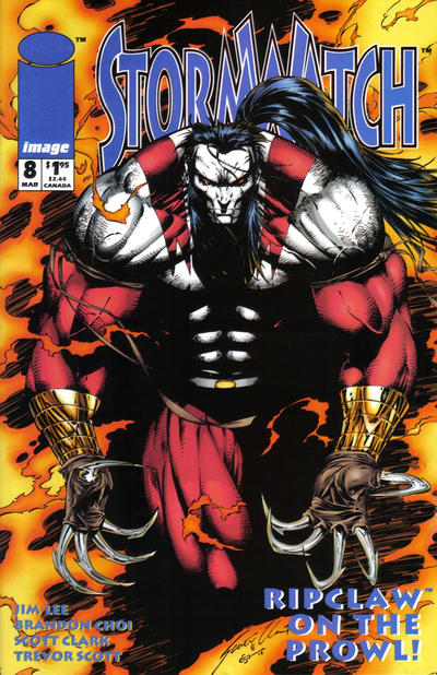 Stormwatch #8-Very Fine (7.5 – 9)