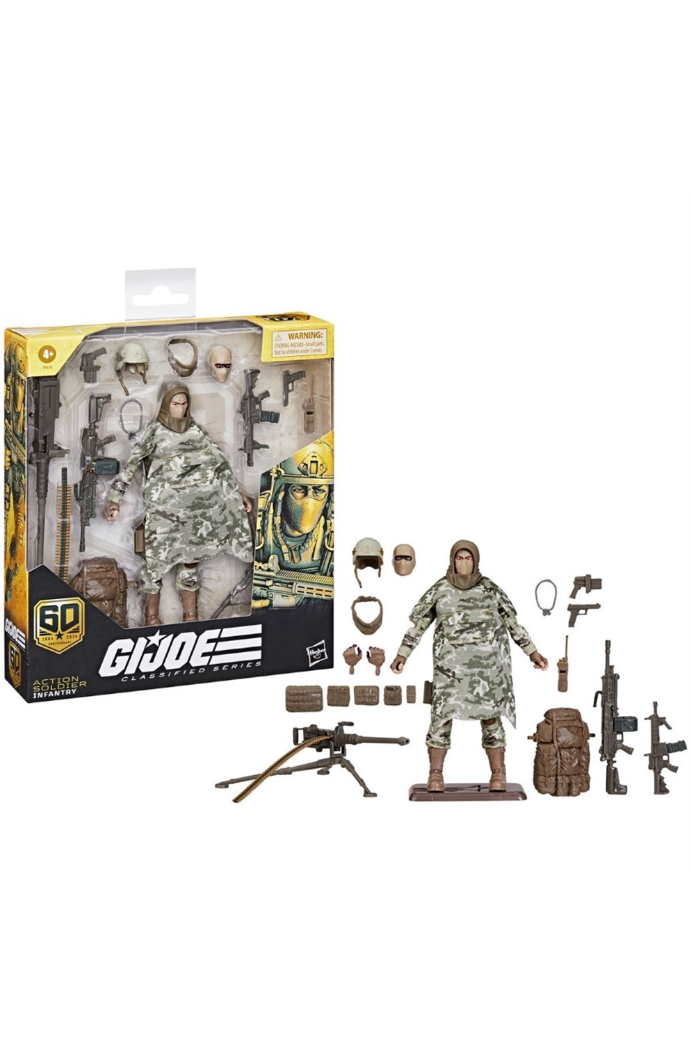 G.I. Joe Classified Series 60th Anniversary 6-Inch Action Soldier Infantry Action Figure