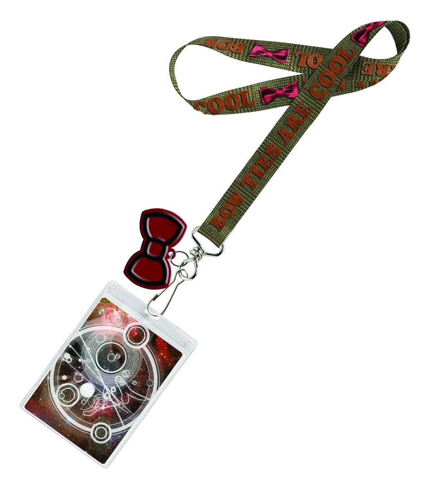 Dw Bow Ties Are Cool Lanyard W/2d Charm
