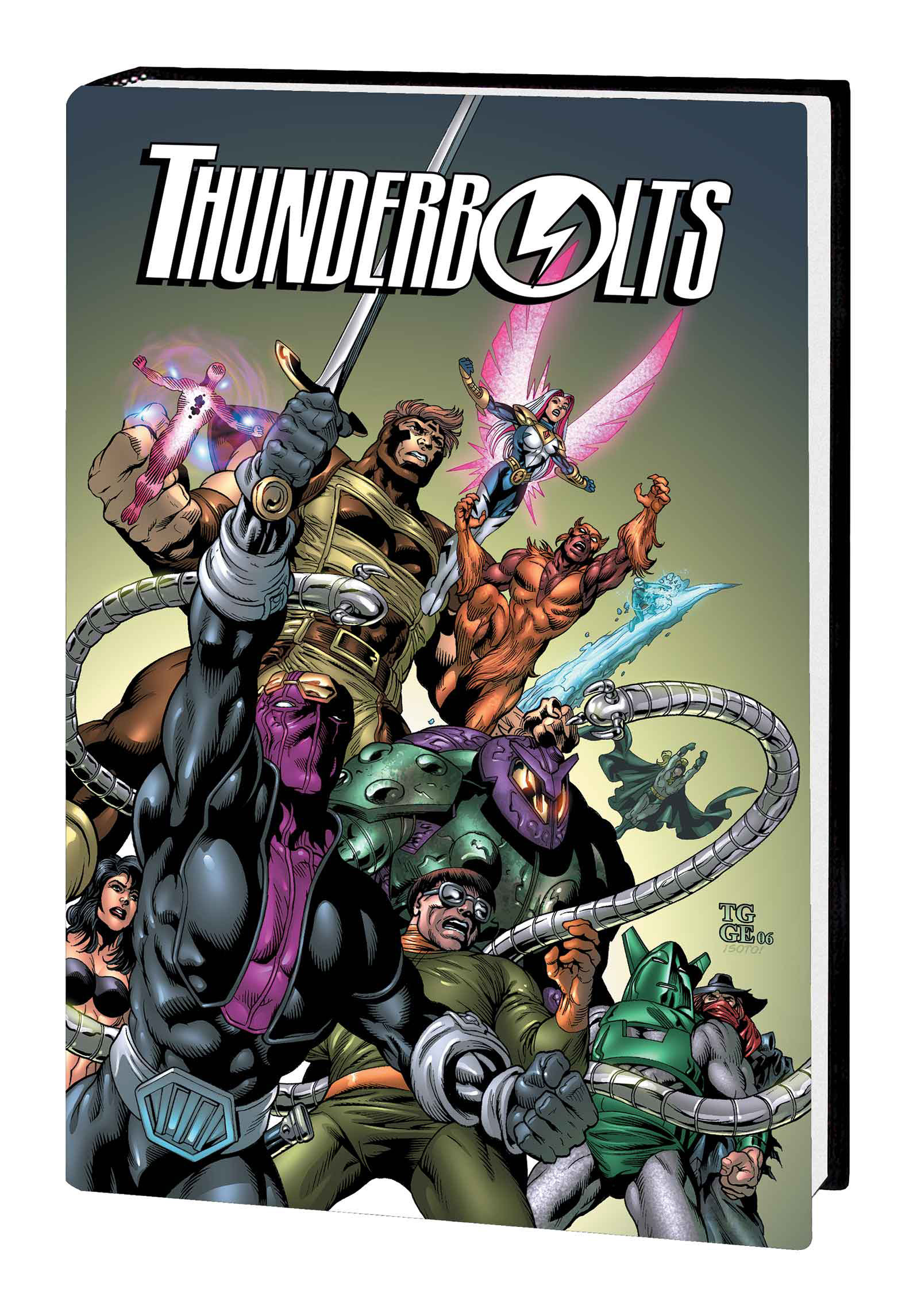 Thunderbolts Omnibus Hardcover Volume 3 Grummet Civil War Direct Market Variant
