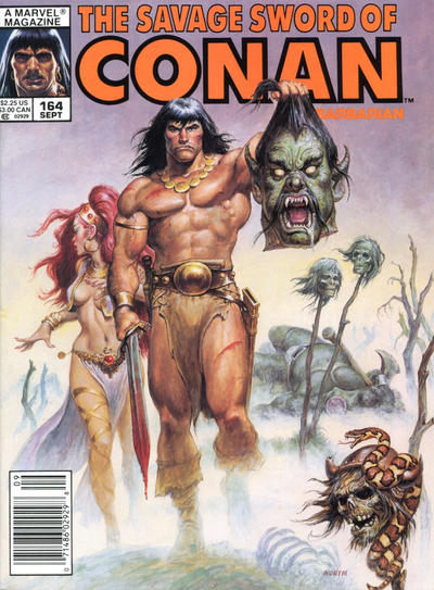 The Savage Sword of Conan #164 - Fn-