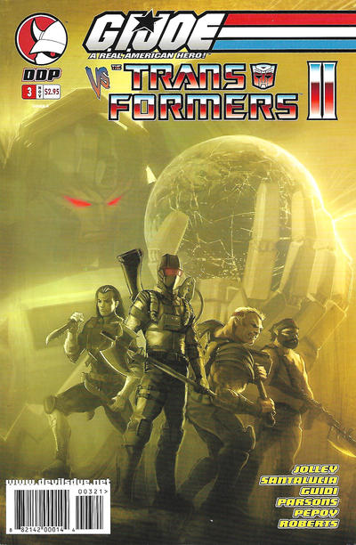 G.I. Joe Vs. The Transformers Comic Book,  Volume II #3 [Cover B - Francois Baranger]-Fine (5.5 – 7)