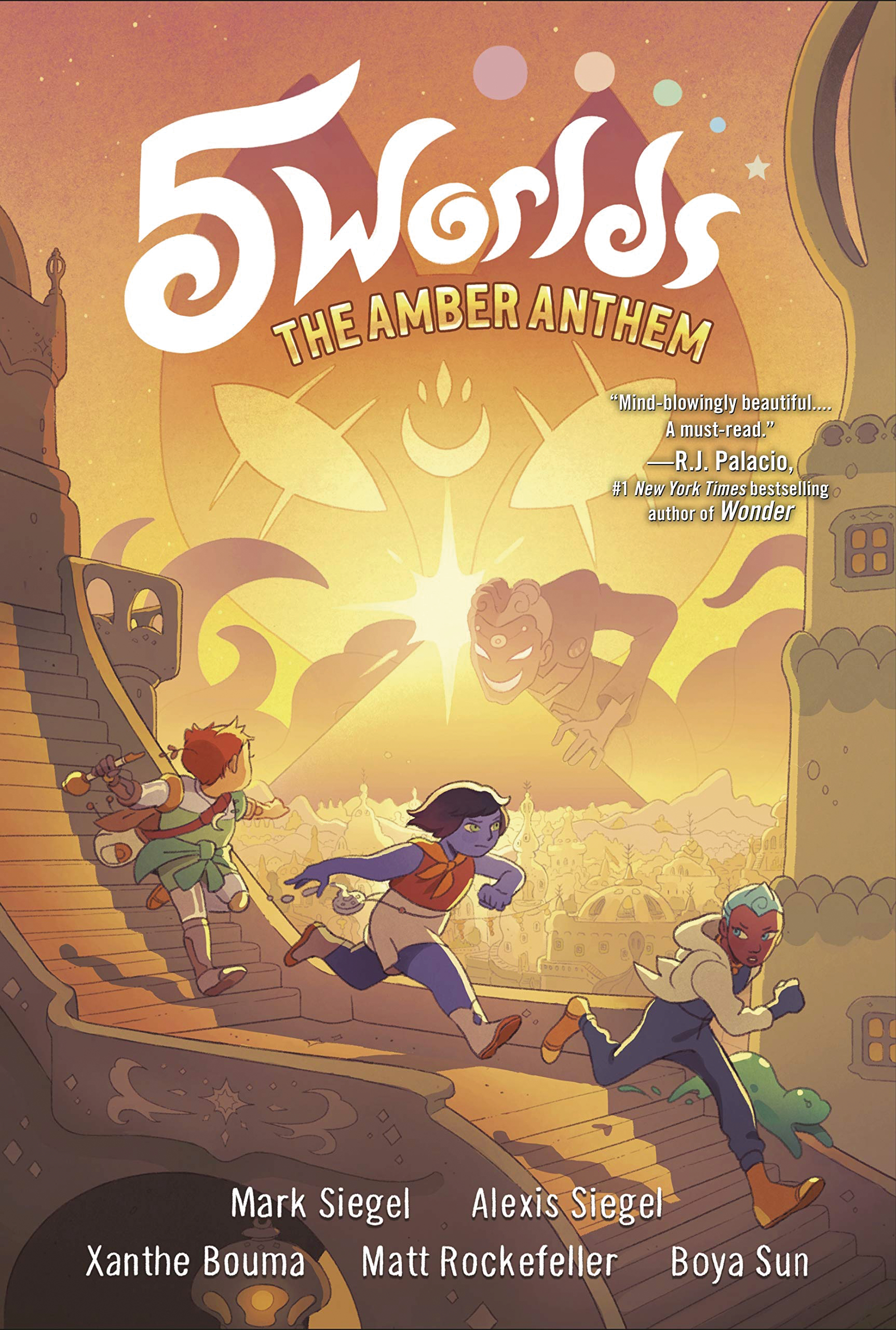 5 Worlds Hardcover Graphic Novel Volume 4 Amber Anthem
