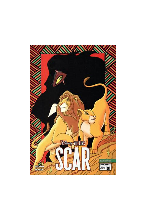 Disney Villains Scar #1 Cover H 1 for 10 Incentive Conner Modern Icon