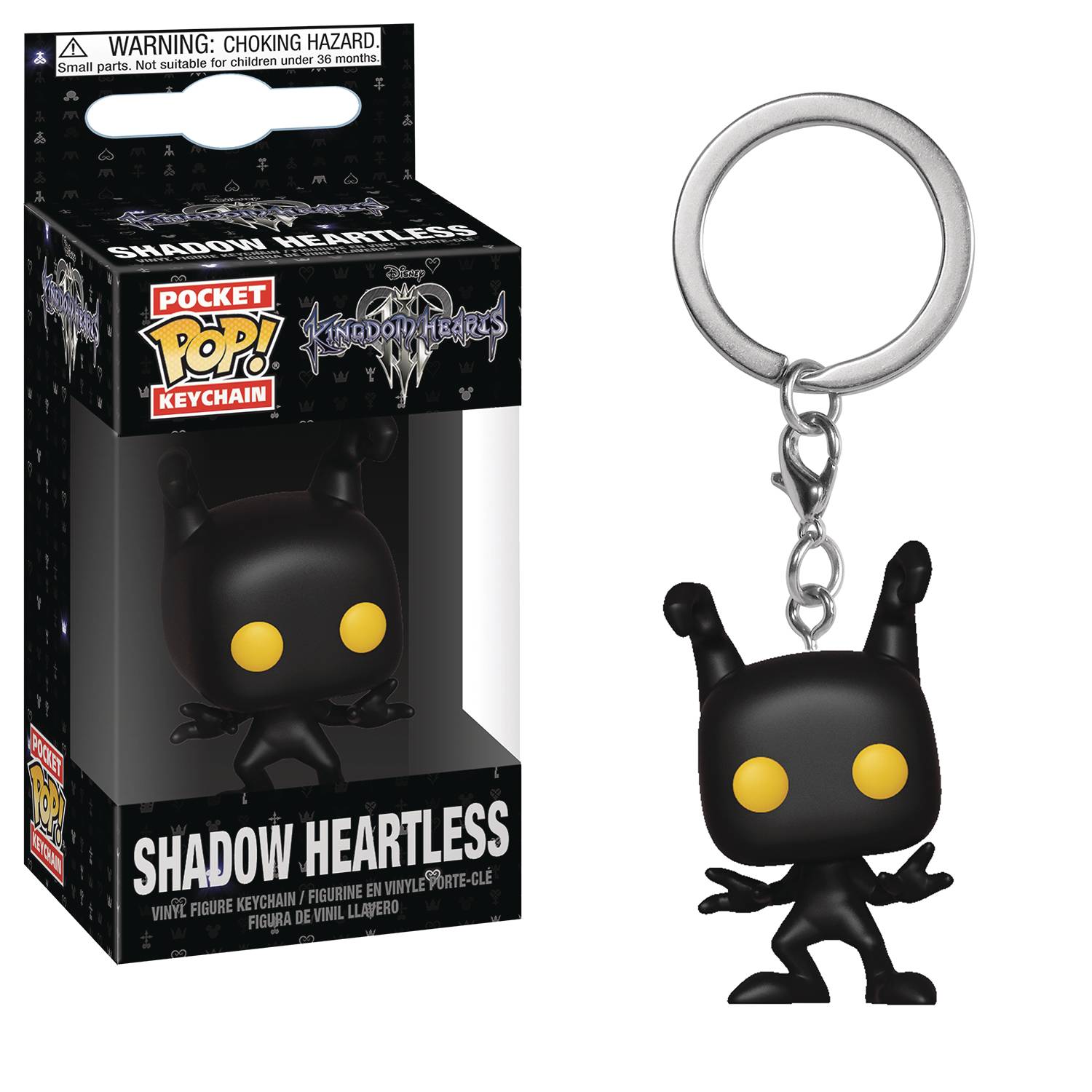 Pocket Pop Kingdom Hearts 3 Shadow Heartless Fig Keychain