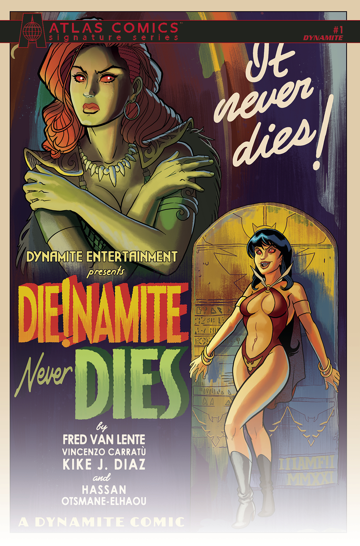 Die!namite Never Dies #1 Cover L 1 for 50 Incentive Leirix Virgin