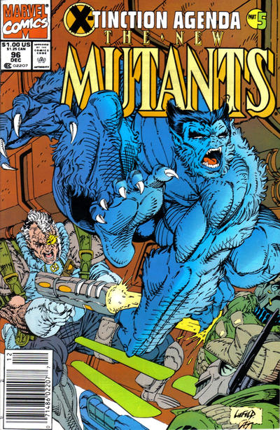 The New Mutants #96 [Newsstand]-Good (1.8 – 3)