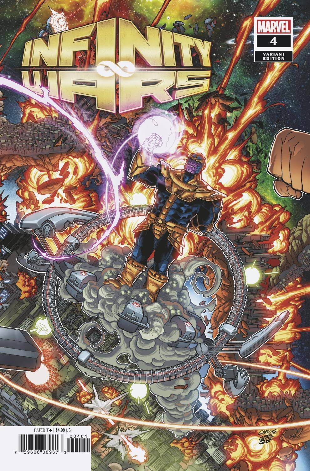 Infinity Wars #4 Garron Connecting Variant (Of 6)