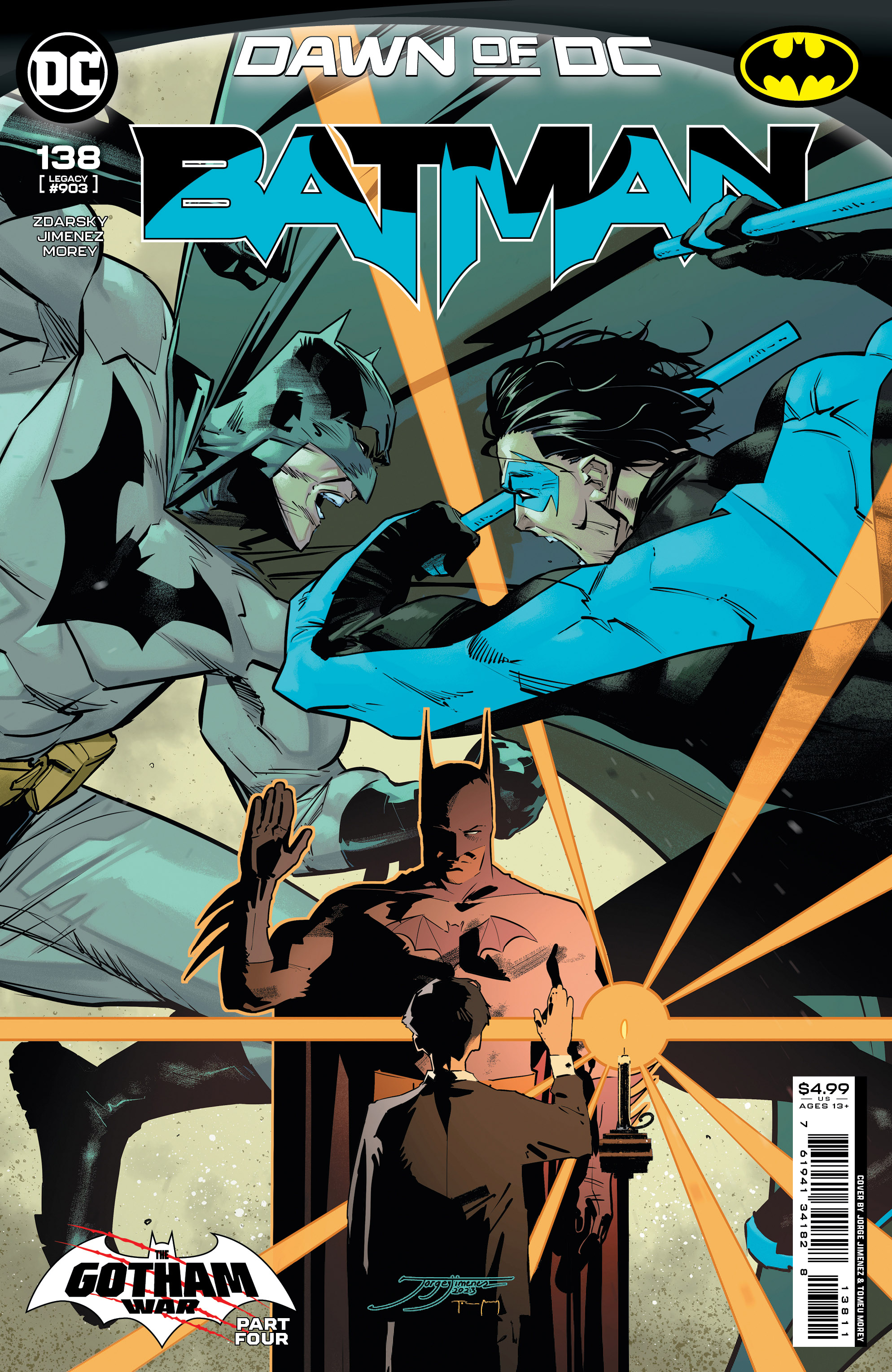Batman #138 Cover A Jorge Jimenez (Batman Catwoman The Gotham War)