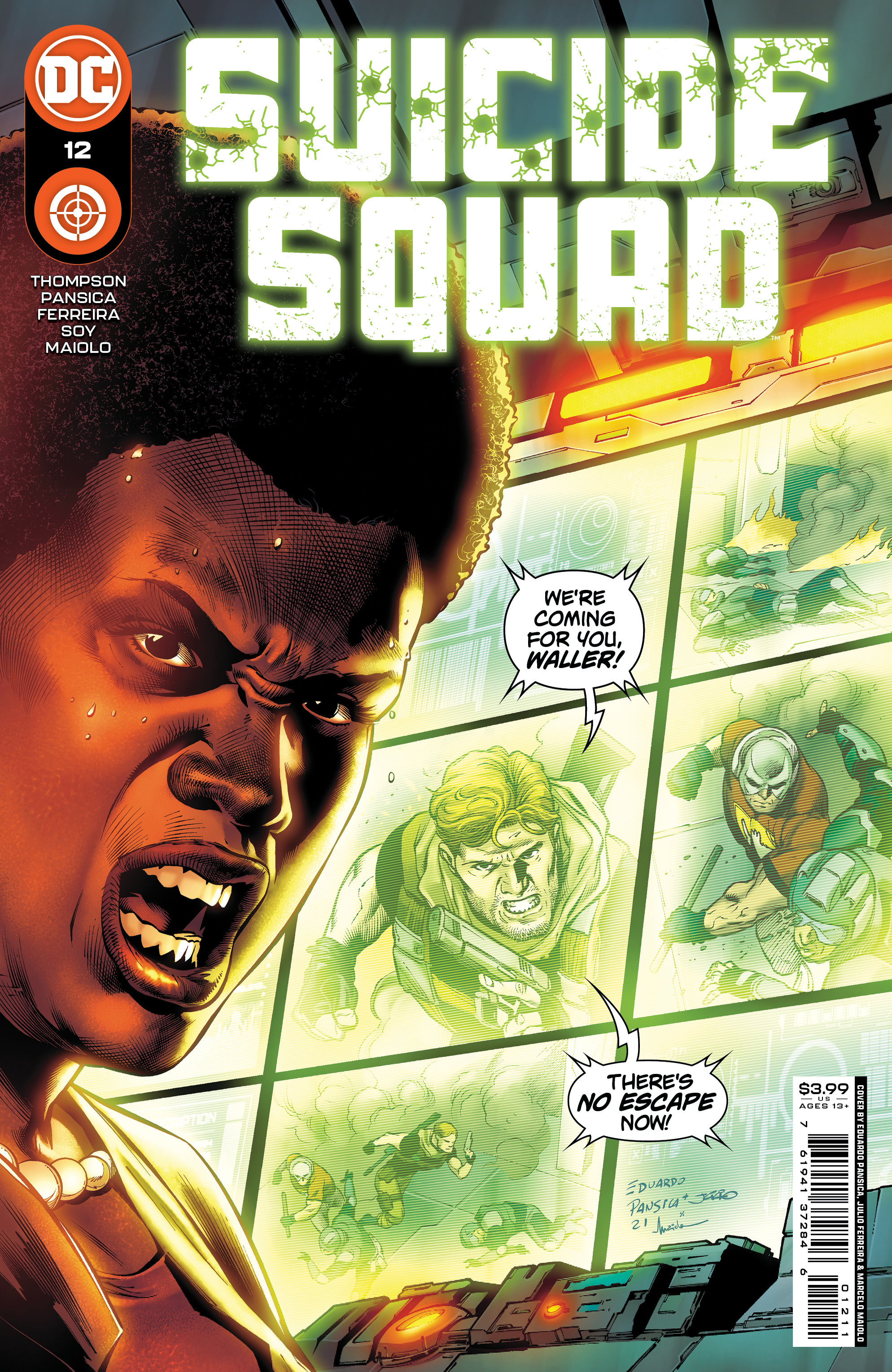 Suicide Squad #12 Cover A Eduardo Pansica Julio Ferreira & Marcelo Maiolo (2021)